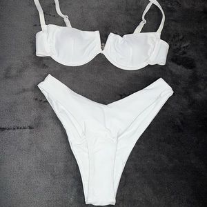NWOT White Bikini